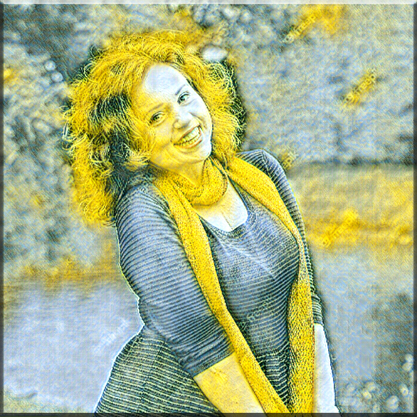 Frau im Park, Gemälde 2